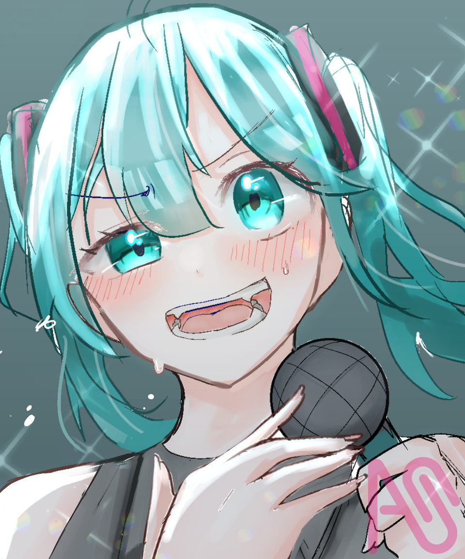 39分で書いた！！ Illust of みたらし団子😎 hatsunemiku