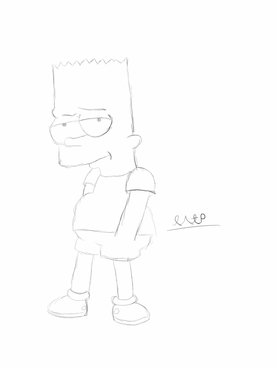 Bart Lisa And Snowball Teroestudio イラスト Art Street アートストリート