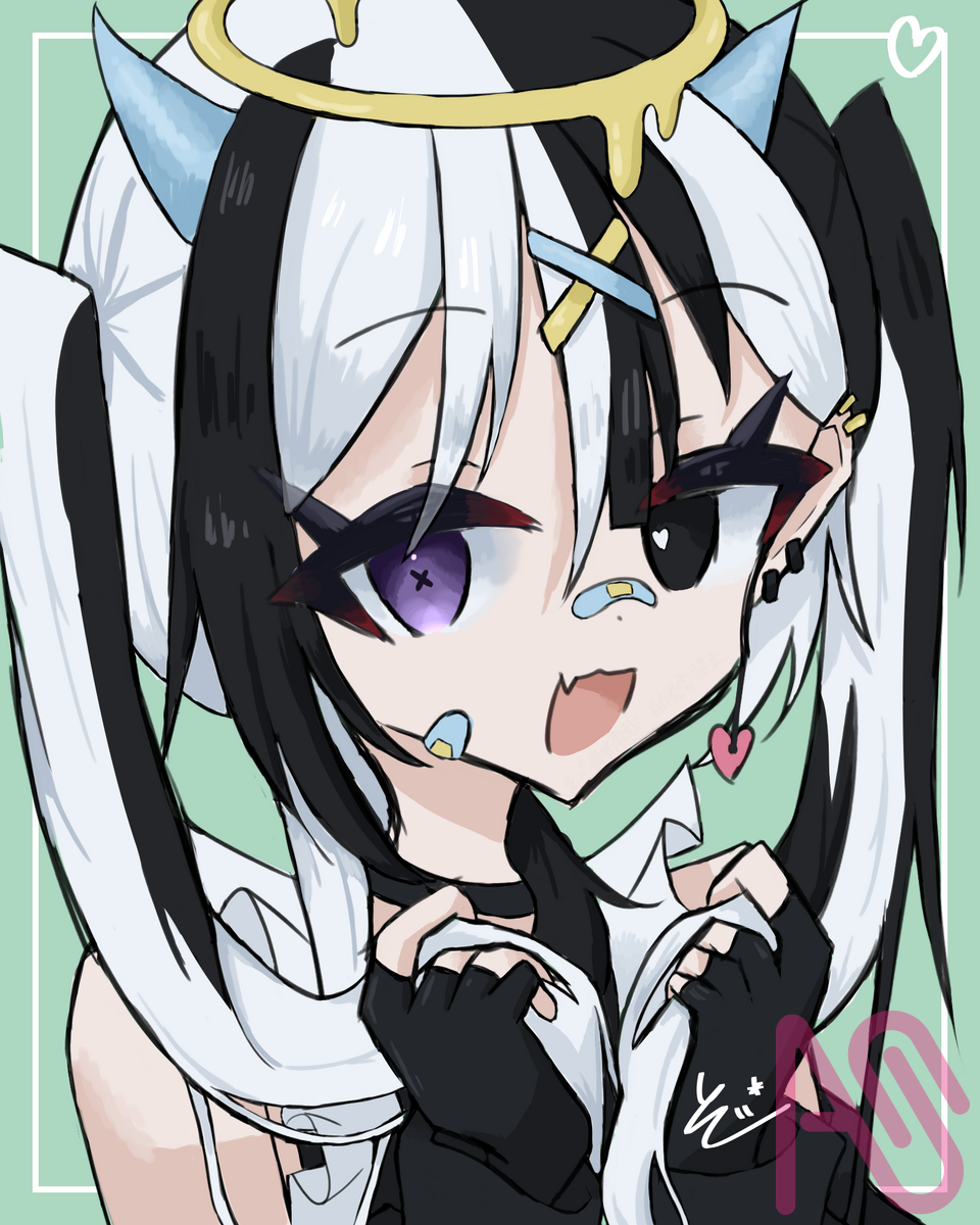 ツインテールかわいいでしょ！ Illust of そい* girl illustration よその子 神絵師はこちら↑ こぐまの自由帳