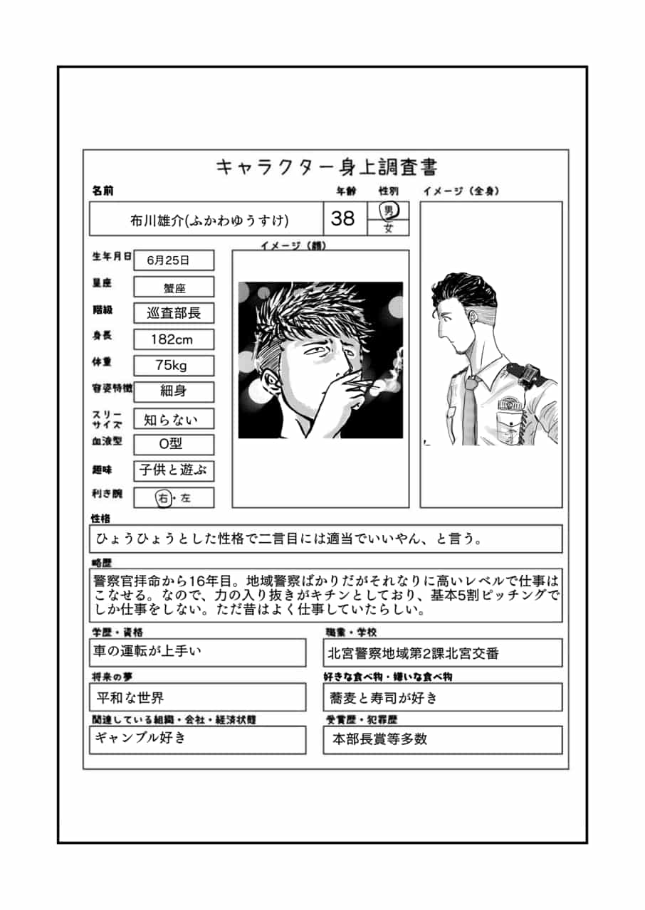 登場人物紹介1 Em27 Comics Art Street