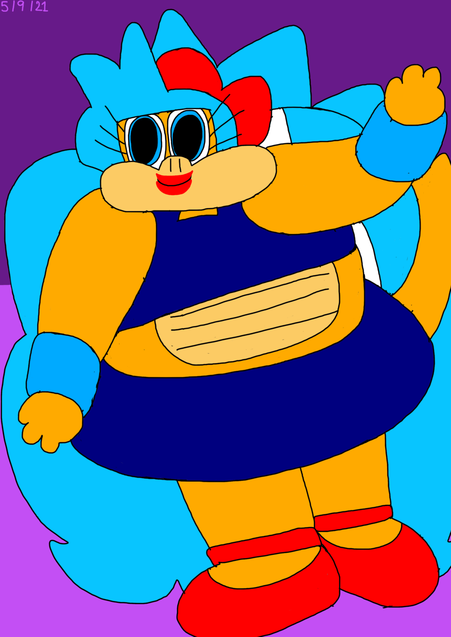 Karen O Koopa  NaimahTaylor的插画 medibangpaint 二次创作 原创人设 SweetGirl O Koopa Karen Koopas NaimahTaylor95 KoopaGirl