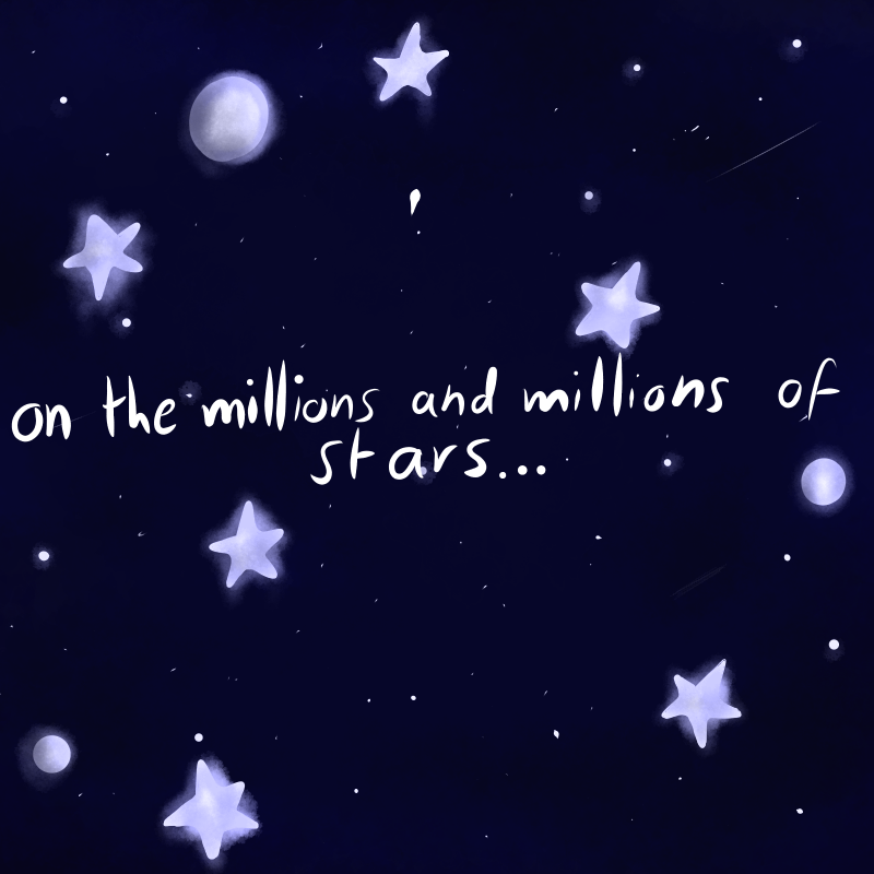 Little Prince Star Quote Little Prince Quote #3 Decent Dots I Guess - Illustrations Art Street