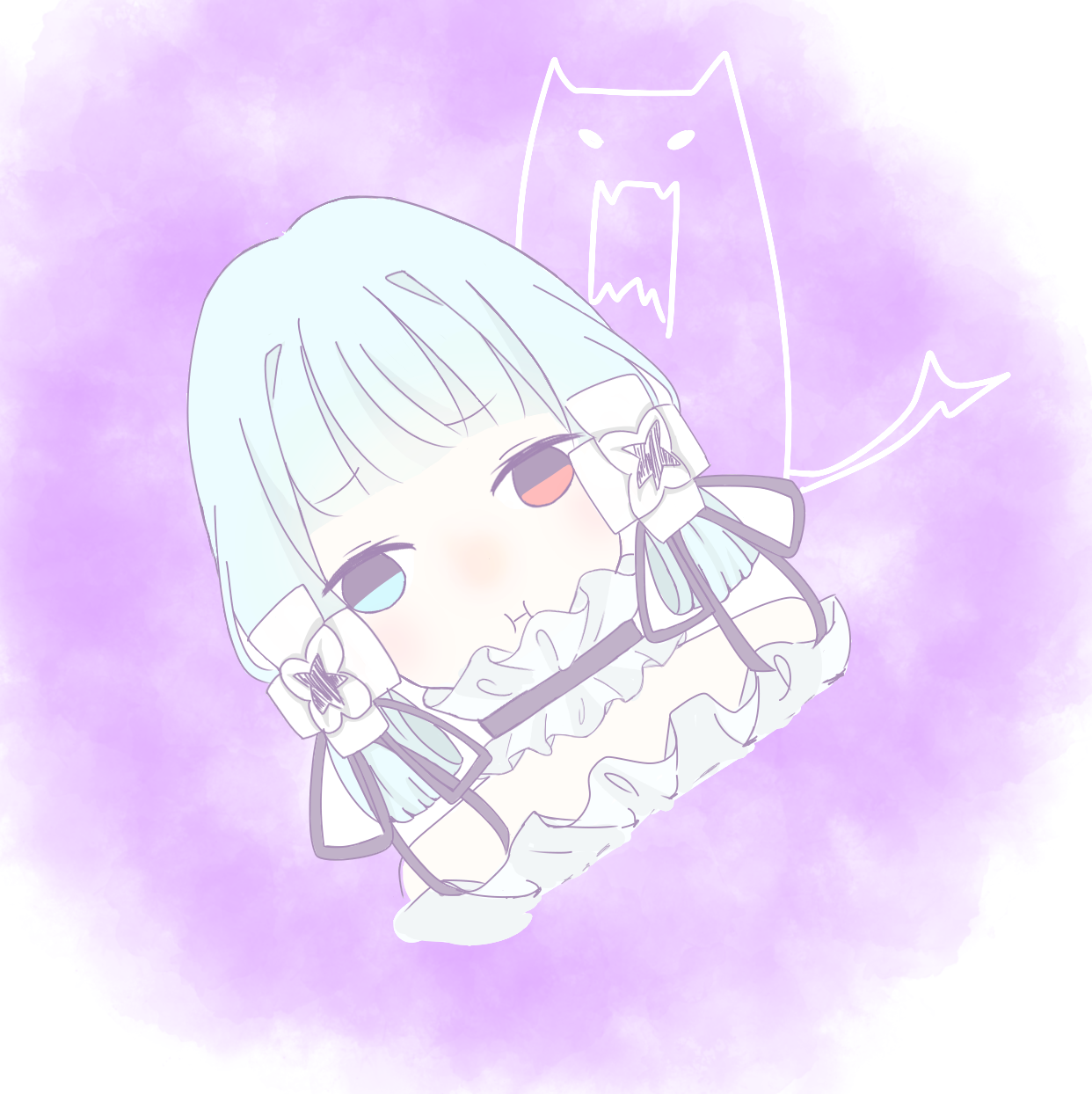 コクリコと悪魔 白子 イラスト Art Street アートストリート