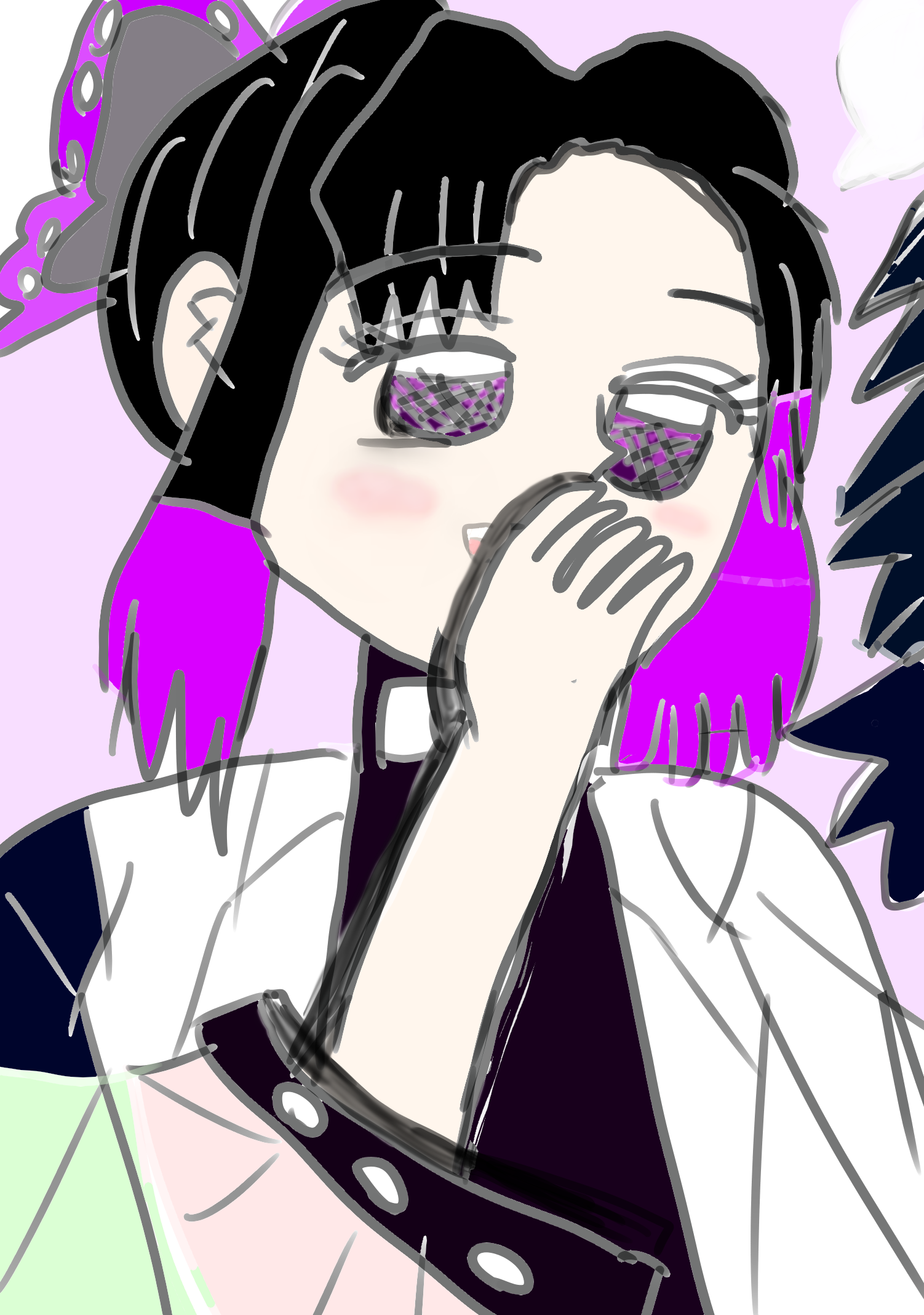 素人サイダーさんリクエスト ヒソヒソ話ているしのぶさん しばわん 改 しばわん おむらいすでやってます イラスト Art Street アートストリート 素人サイダーさんリクエスト ヒソヒソ話ているしのぶさん しばわん 改 しばわん おむらいすでやってます イラスト Art Street アートストリート