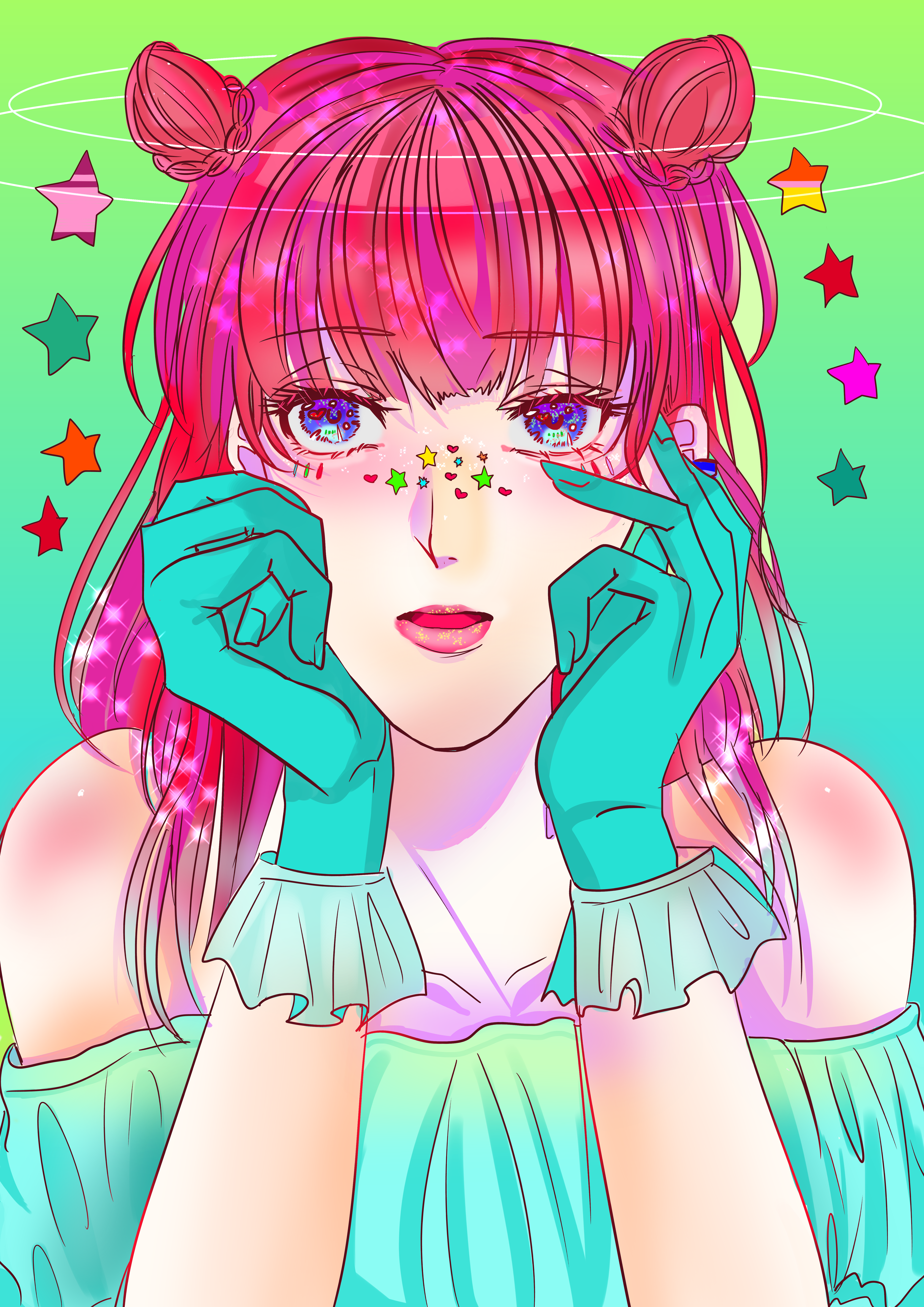 ゆめかわ女子 すー イラスト Art Street アートストリート ゆめかわ女子 すー イラスト Art Street アートストリート
