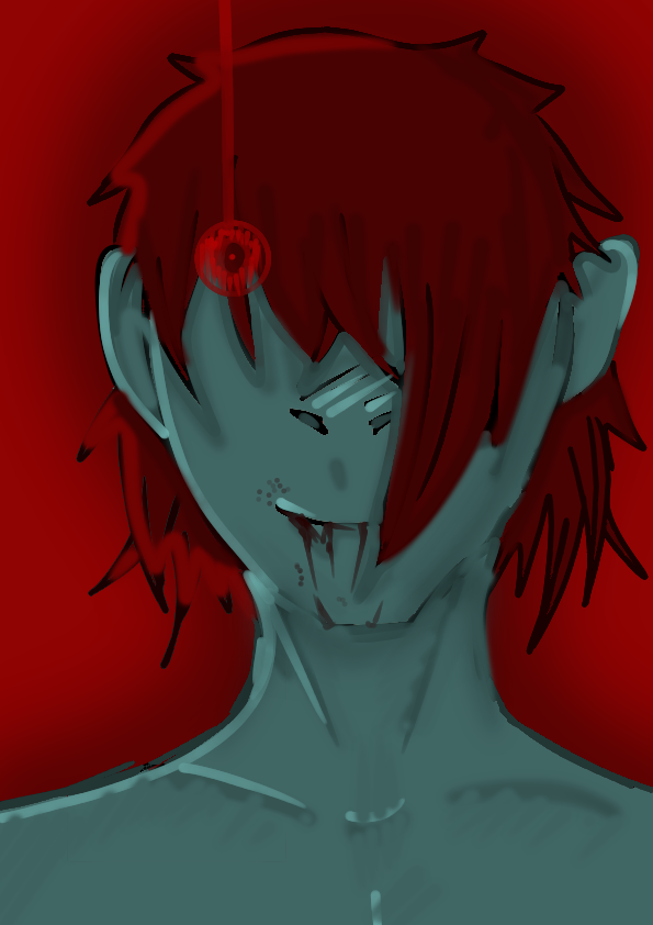 ALWAYS watching... Illust of Sanjiro Senken medibangpaint drawing oc illistration