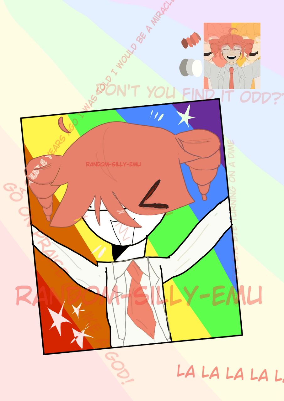 Pathological Facade Teto!! Illust of Random-Silly-Emu 🎀 art medibangpaint silly UTAU song Teto tetokasane vocaloidfanart GhostAndPals Randomsillyemu