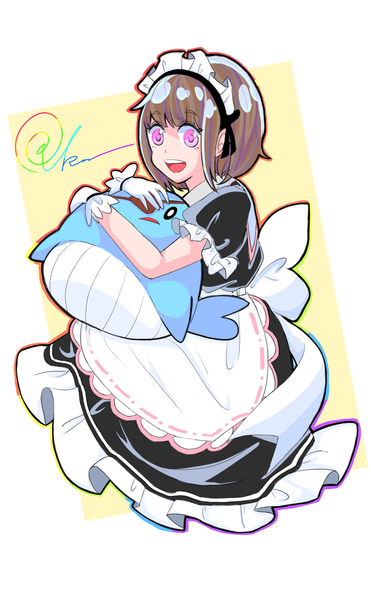 創作女の子 色塗りver Huqu Illustrations Art Street