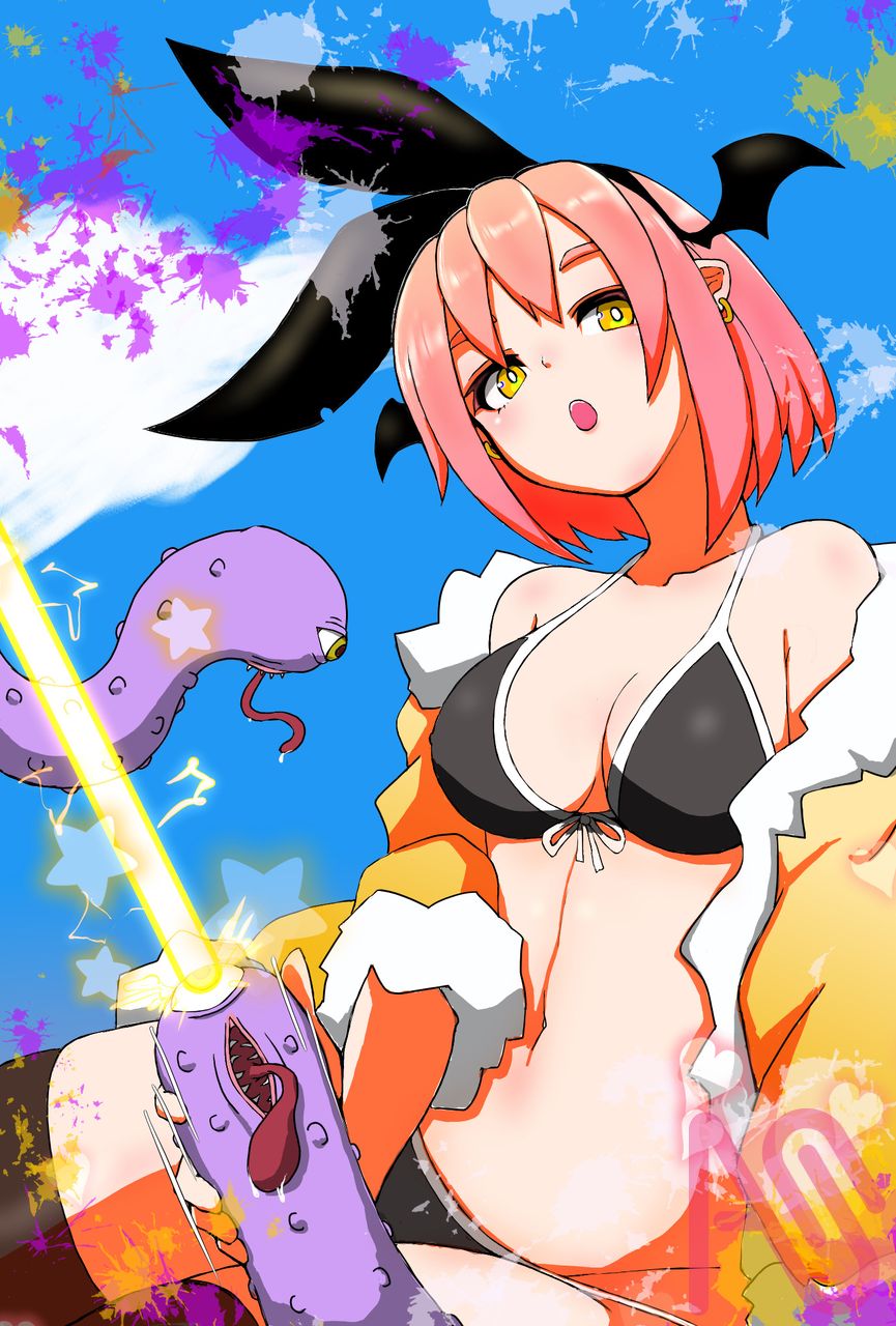魔界ナマコ Illust of ( ͡° ͜ʖ ͡°) swimsuit