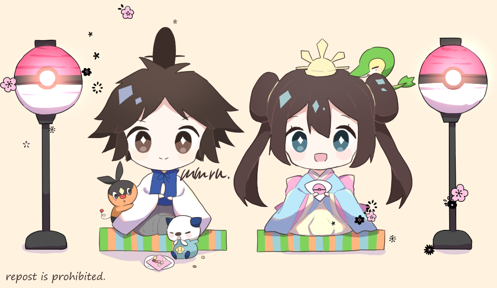 ひなまつりwithポケモン むむれん しゃぼざえ教教祖 Illustrations Art Street