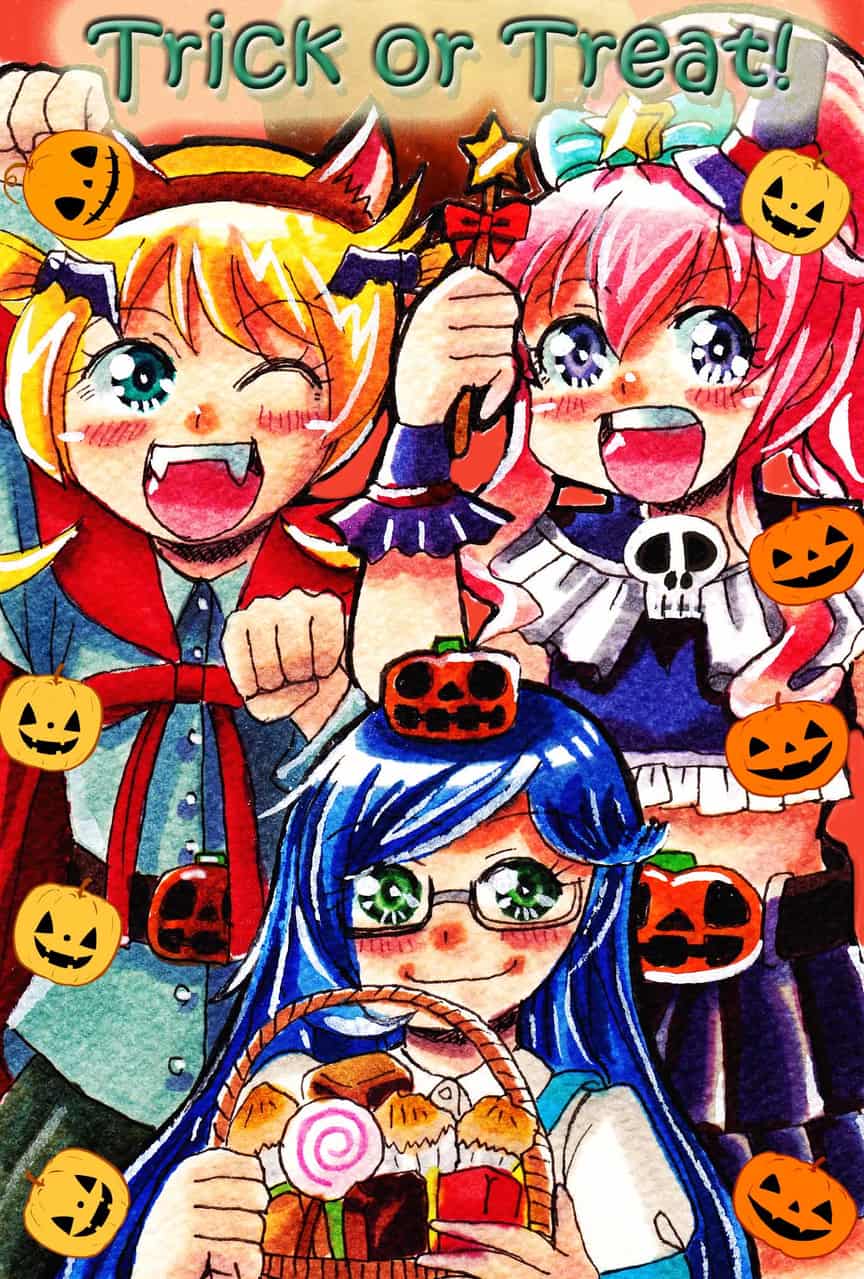 ハロウィン プリチャン おち よしかず Occhiiy Illustrations Art Street