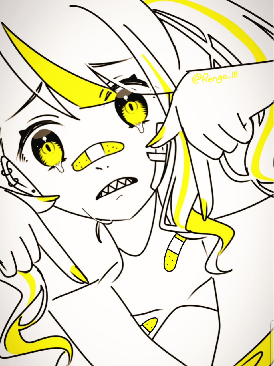 稲妻ちゃん Ren Illustrations Art Street