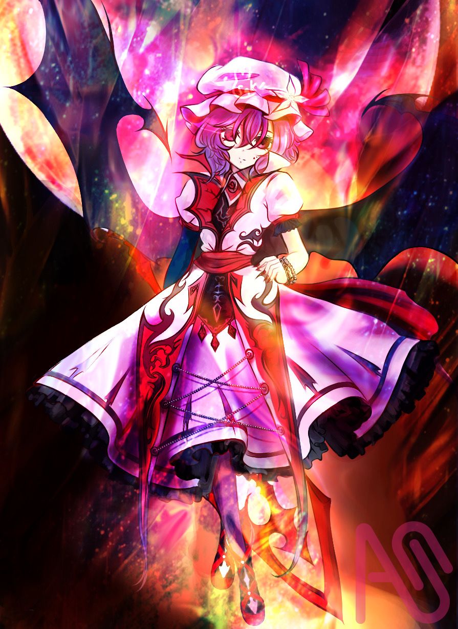 真紅 Illust of 宇佐木さき RemiliaScarlet 東方紅魔郷
