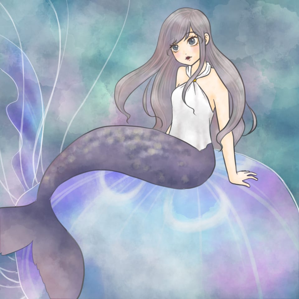 海月乗り Cilln イラスト Art Street アートストリート