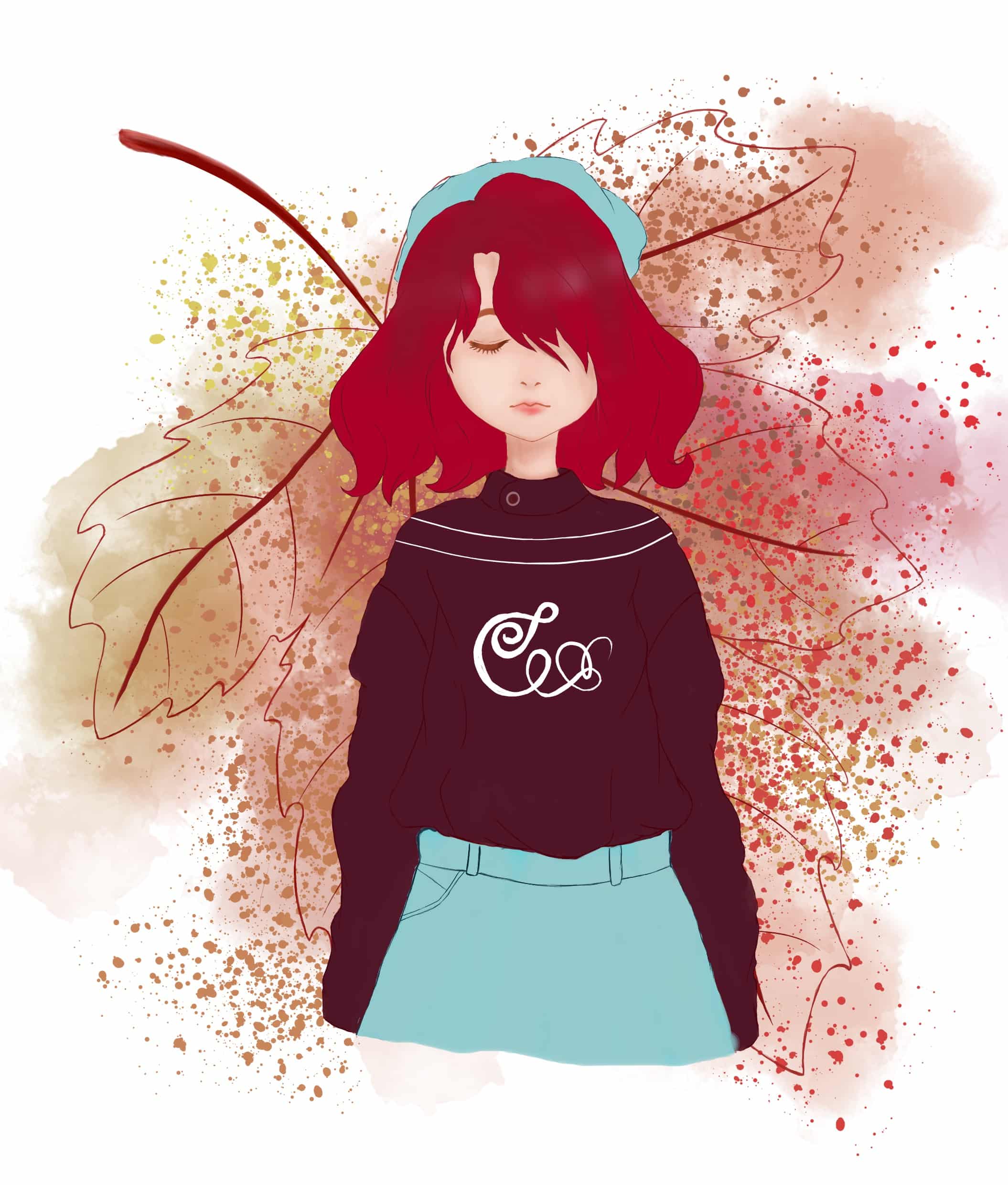 Autumn Girl Re: D 🌹 - Illustrations ART street