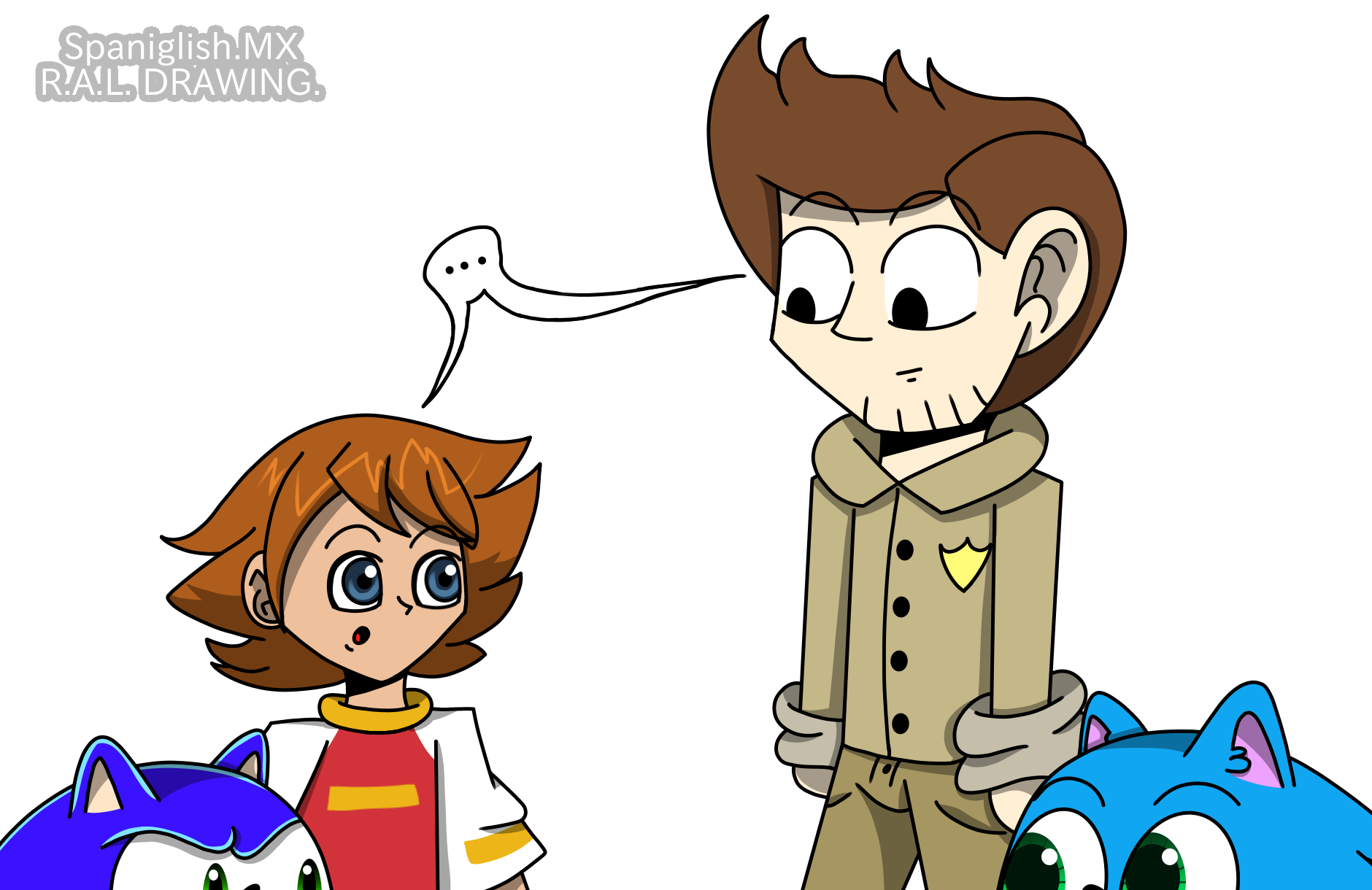 Chris & Tom (Sonic Movie &/X Sonic X) Spaniglish.MX (D.A