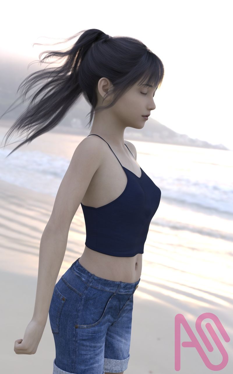 夏の風 Illust of Jackie Jackson girl original 3DCG DazStudio Photoreal