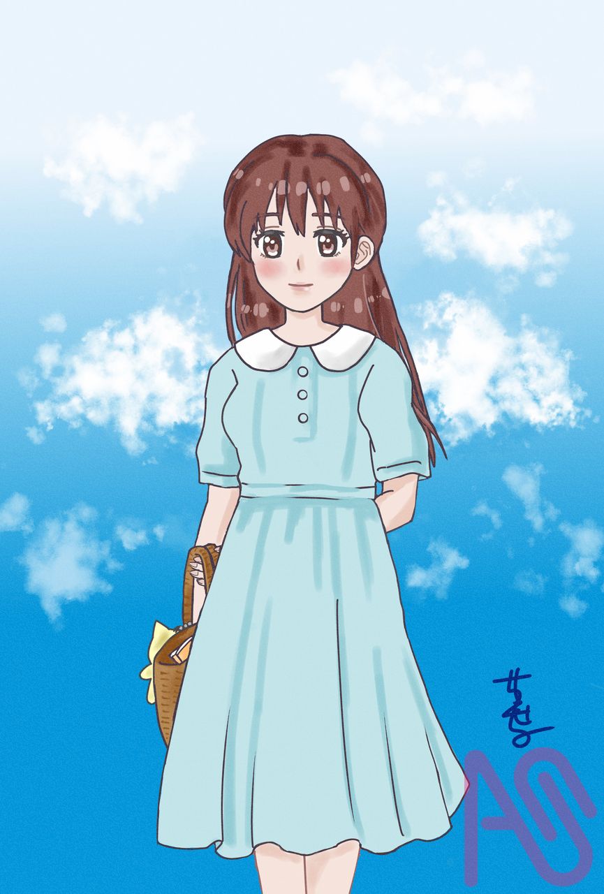 夏色ワンピでお出かけ Illust of とちちとせ original oc kawaii