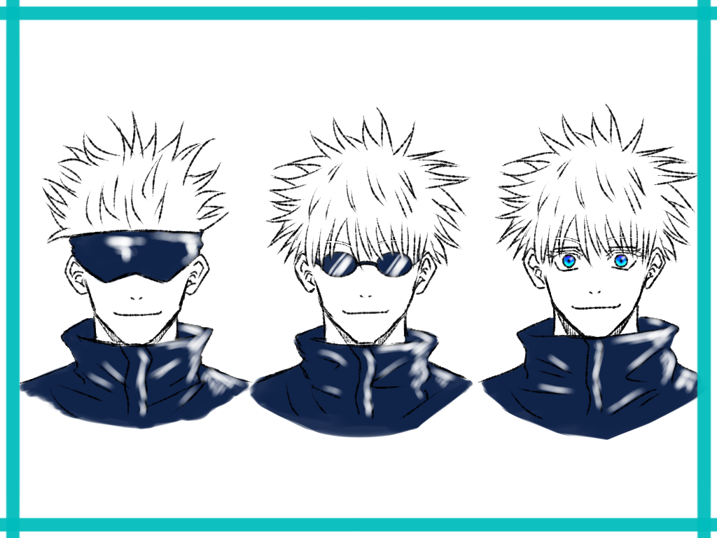 五条悟 3 ラザニア 일러스트 Art Street 아트 스트리트