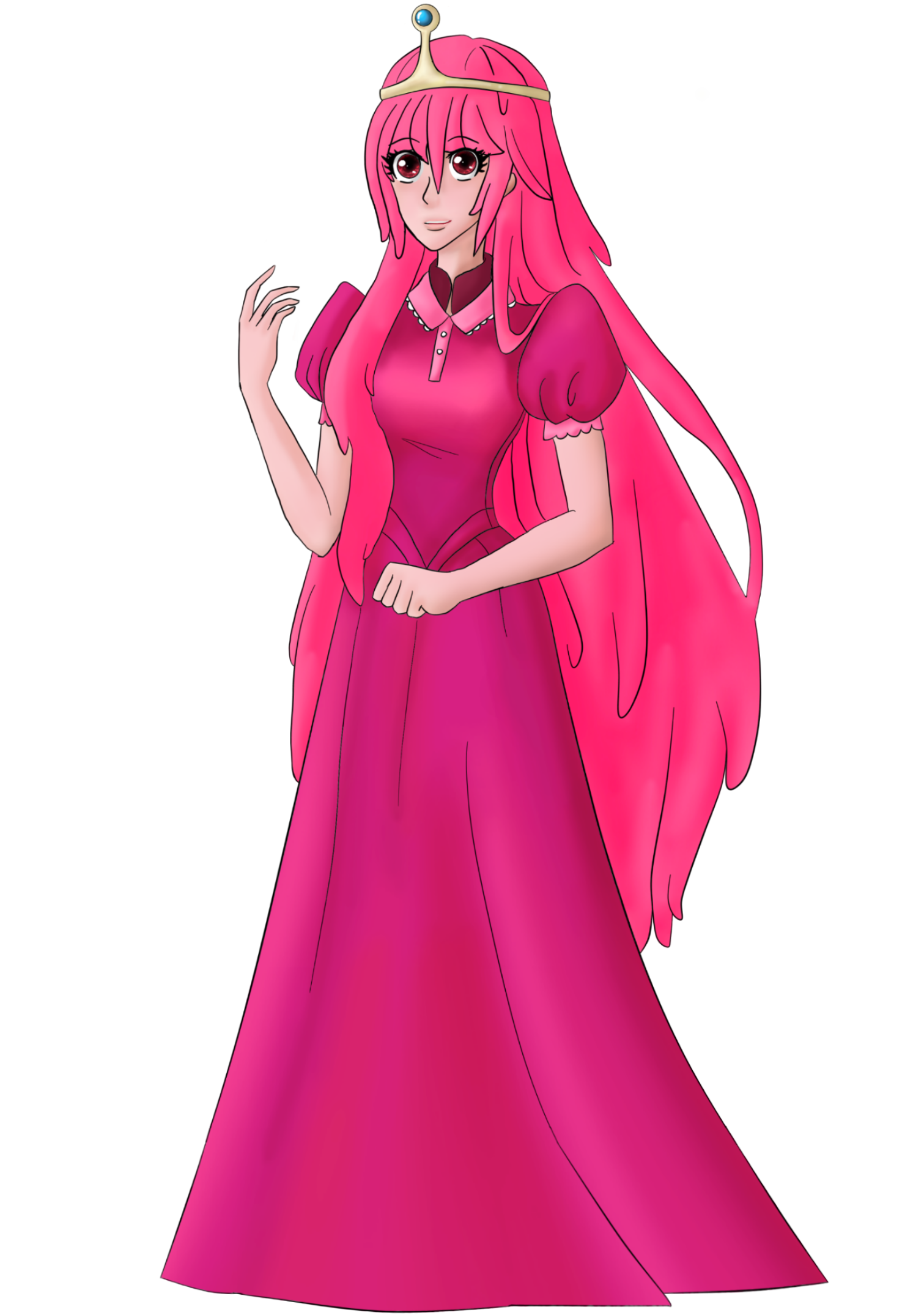 Princess bubblegum moonlightsonata illustrations art street