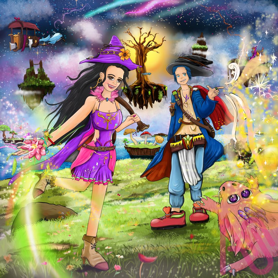 mystic lands Kshitij Parcha Illustrations ART street