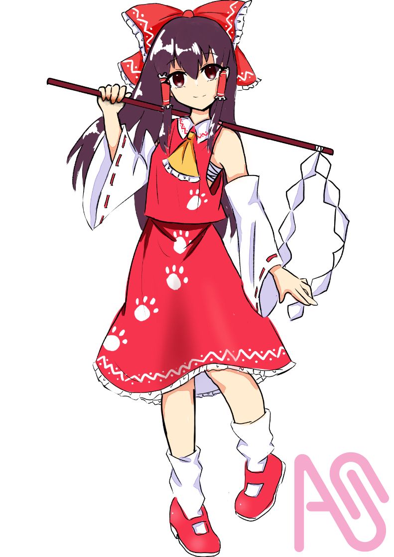 鬼形獣衣装の霊夢 Illust of 翠雨るな girl Reimu_Hakurei Touhou_Project
