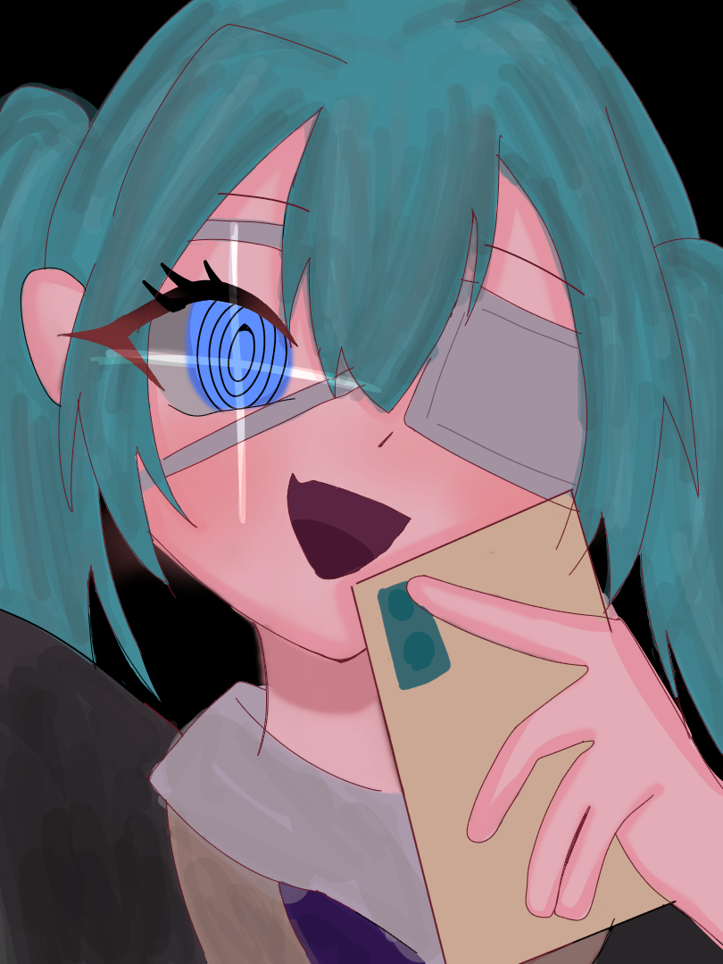 ねぇあたし知ってるよ Illust of 魚黒橙@代選中 hatsunemiku ミク モニタリング