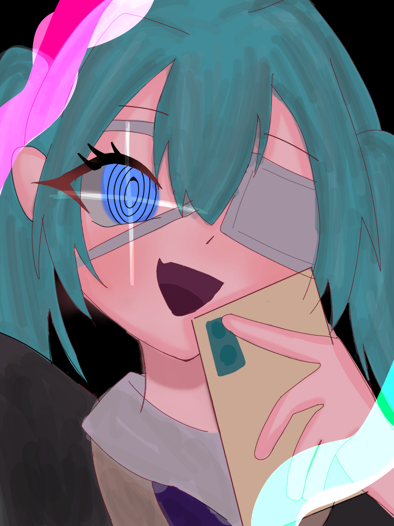 ねぇあたし知ってるよ Illust of 魚黒橙@代選中 hatsunemiku ミク モニタリング