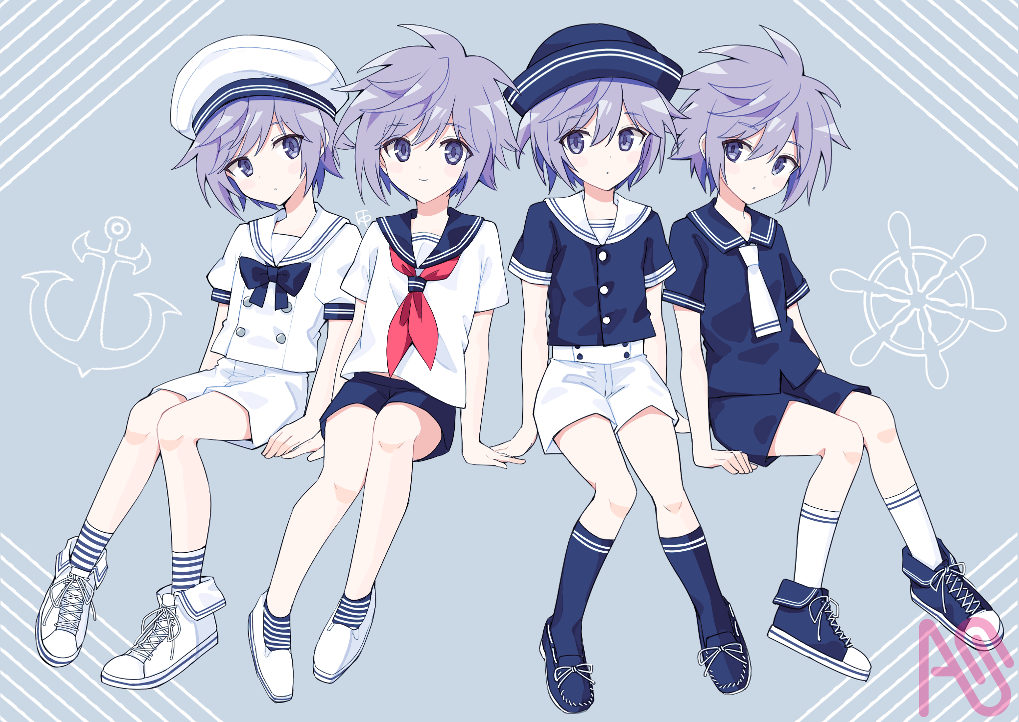 セーラー少年いろいろ ГФ - 插畫 ART street