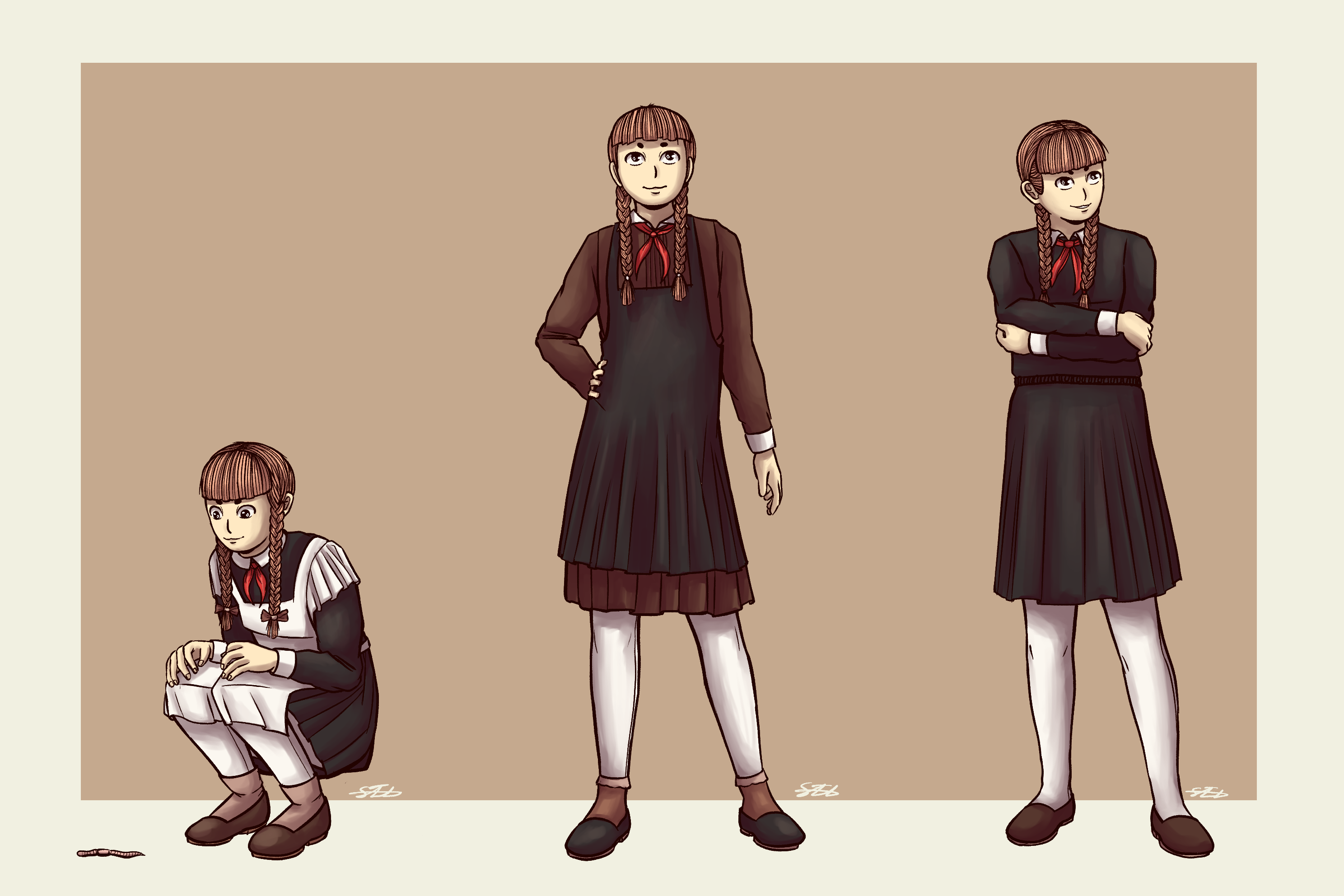 Character Design set 1 Livresquare - 插图 ART street