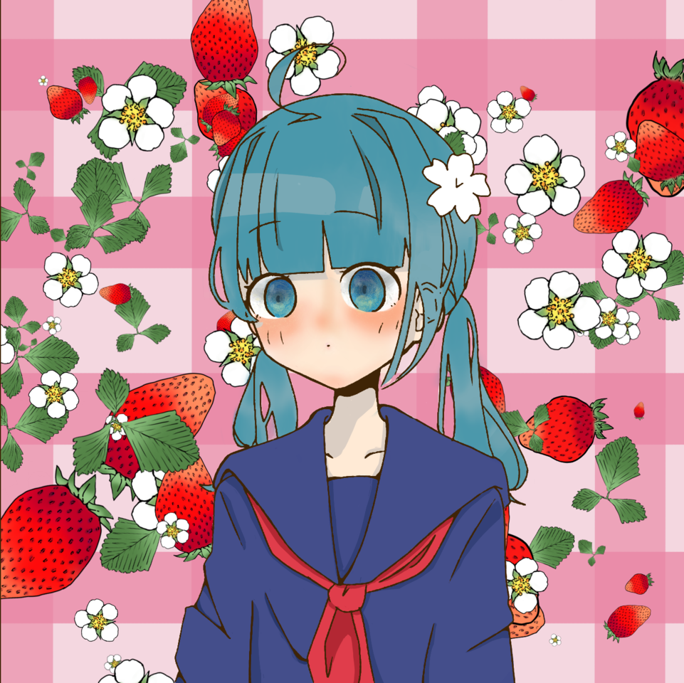 いちご食べたいねん Azuki イラスト Art Street アートストリート