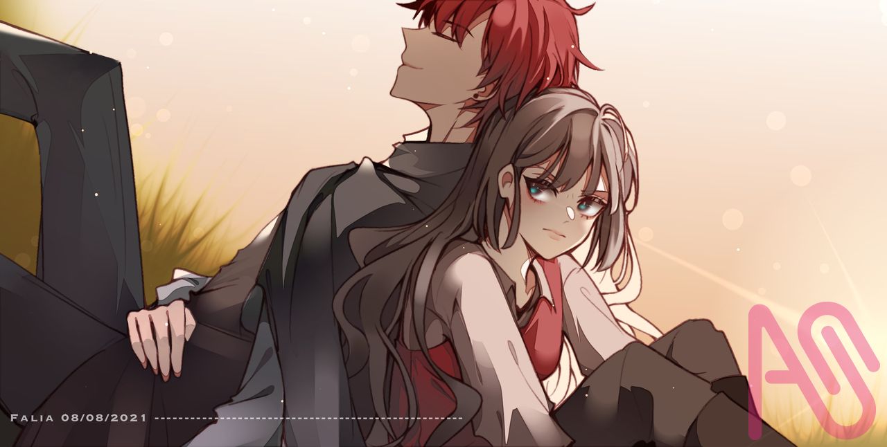 Qua and Ceil༼ つ ◕_◕ ༽つ Illust of Falia.space anime medibangpaint oc digitaldrawing