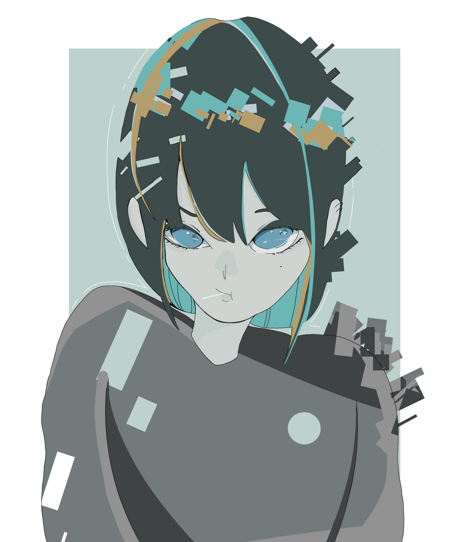 バグ少女 Illust of ココロさん medibangpaint