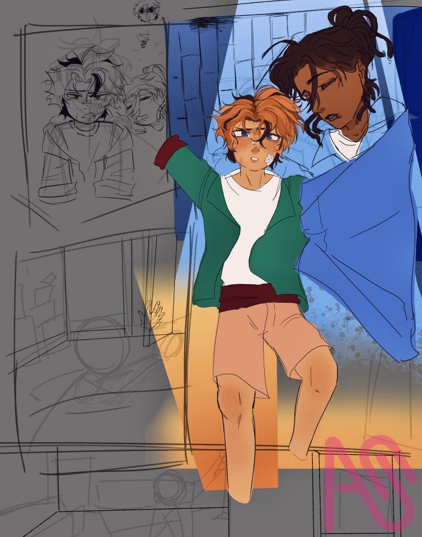 Loading skills… Illust of Antinousverse_Nocturne-No.20 oc Part_1