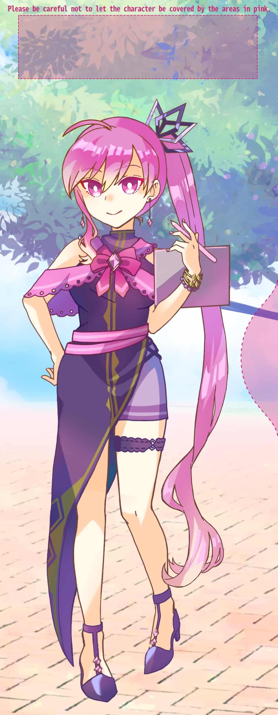 Pastel Sketch ピンクなお姉さん 淵瑚 ふちっこ ふちさき イラスト Art Street アートストリート