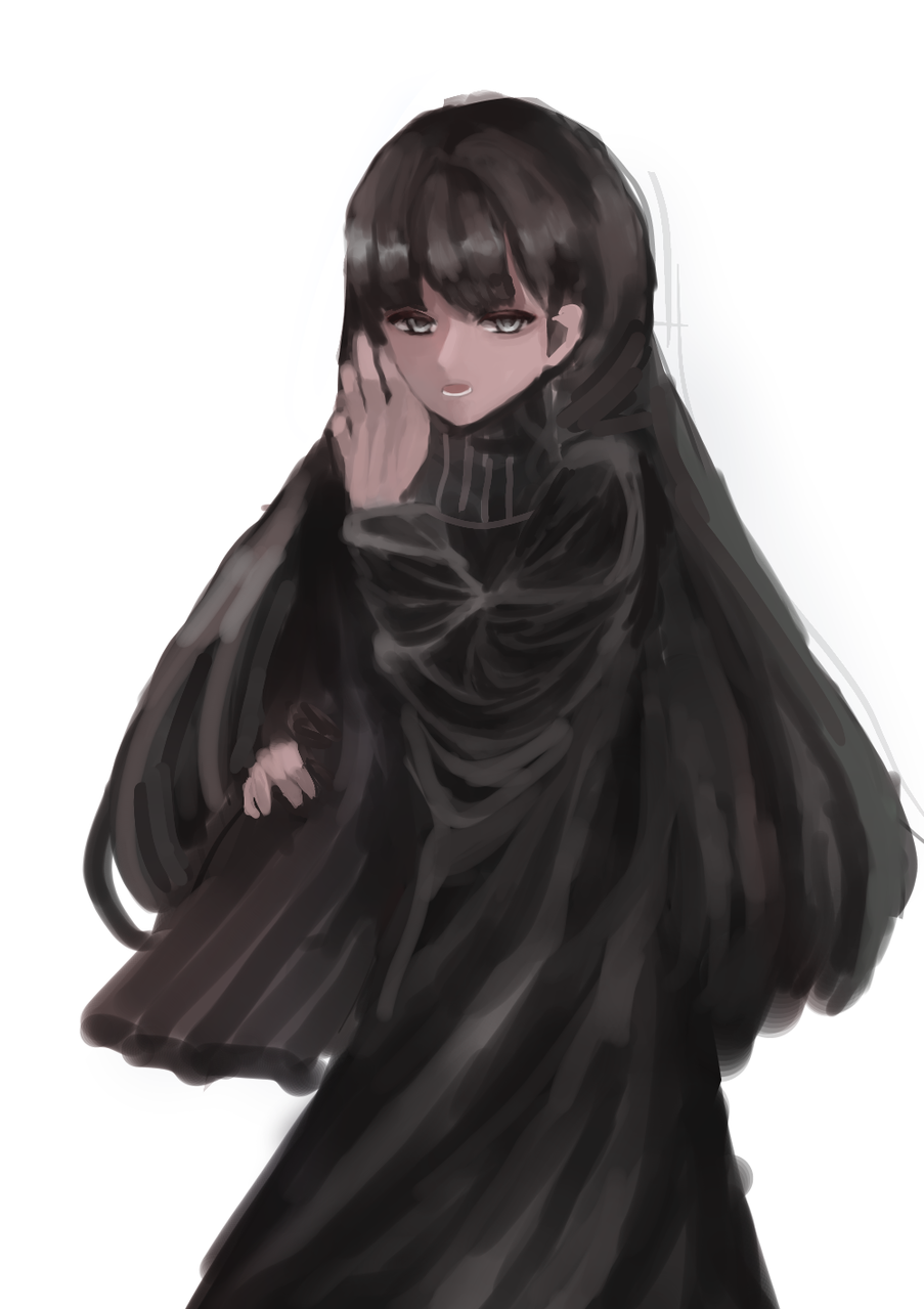 阴郁的黑初 始め Illustrations Art Street