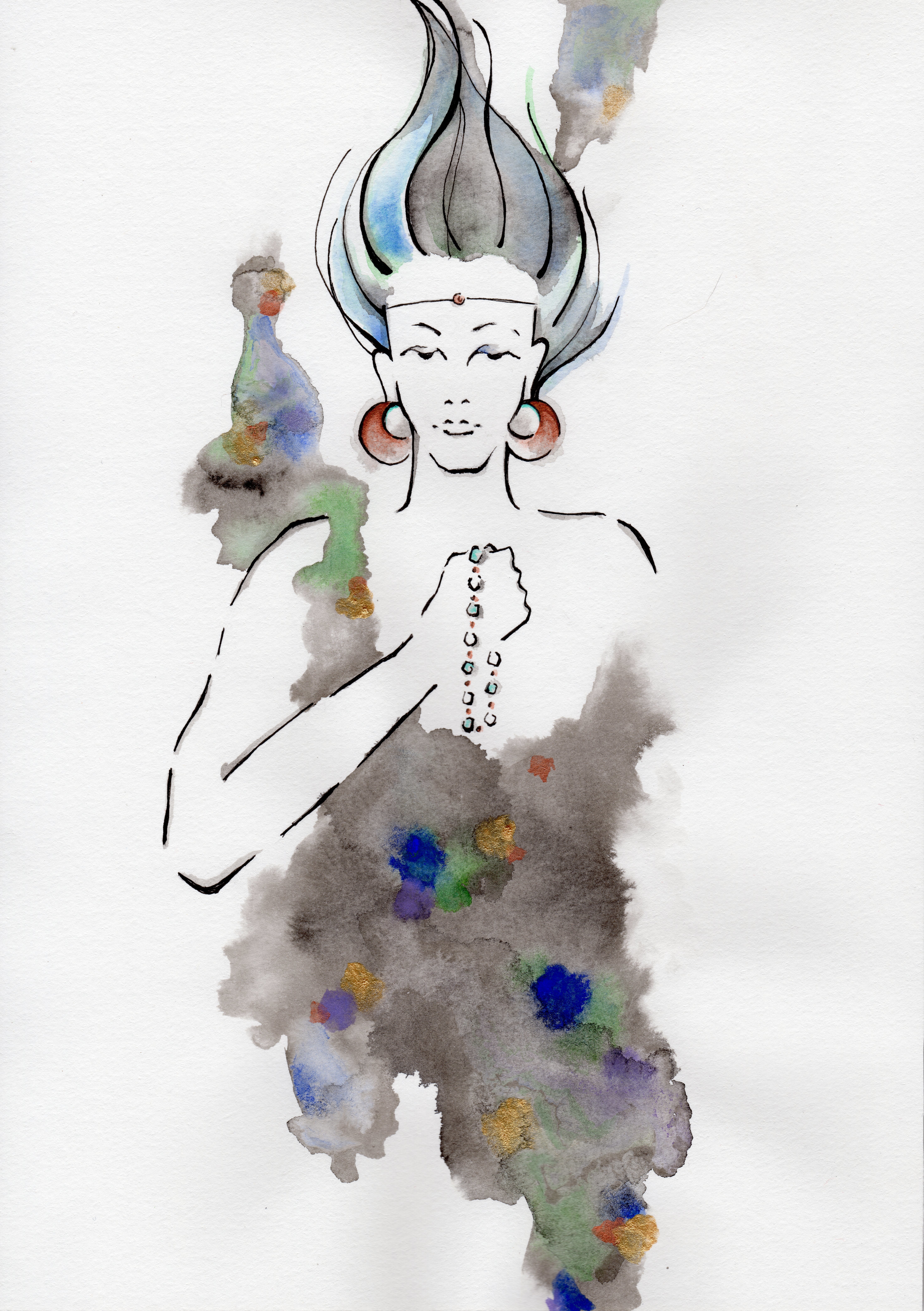 アラジンと魔法のランプの魔神 ヘルメット イラスト Art Street アートストリート