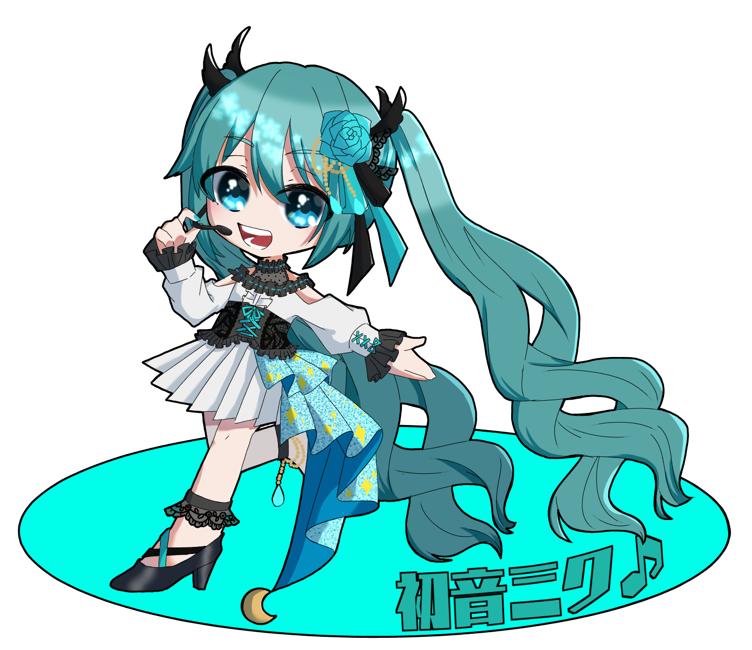 アクスタ予定の初音ミクちゃん 鮎の煮付け イラスト Art Street アートストリート アクスタ予定の初音ミクちゃん 鮎の煮付け イラスト Art Street アートストリート