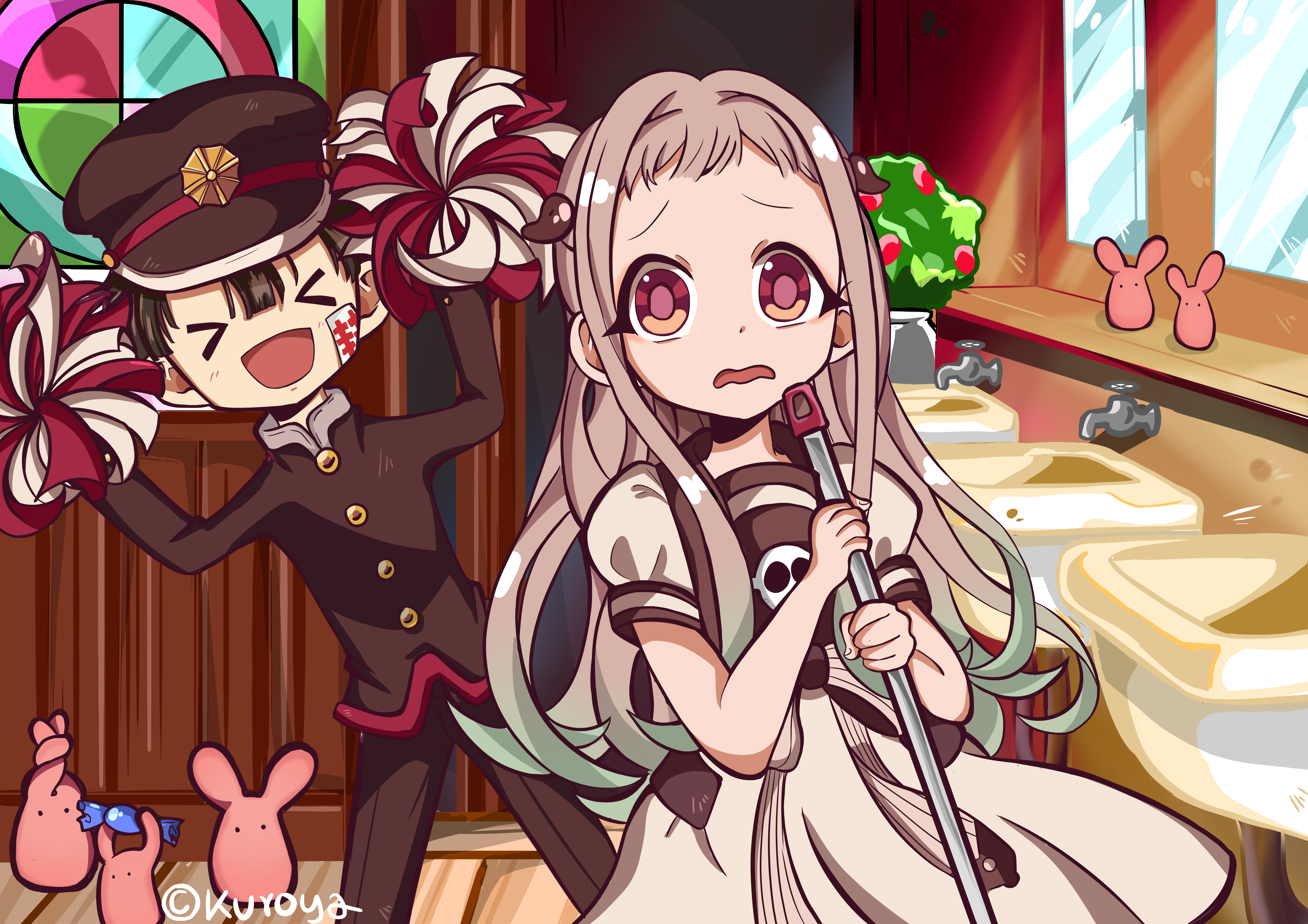 地縛少年花子くん【ねねと花子】 Kuroya~ - Illustrations ART