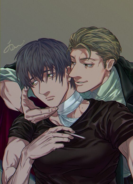 マフィアのボス 殺し屋の青年 由紀 イラスト Art Street アートストリート