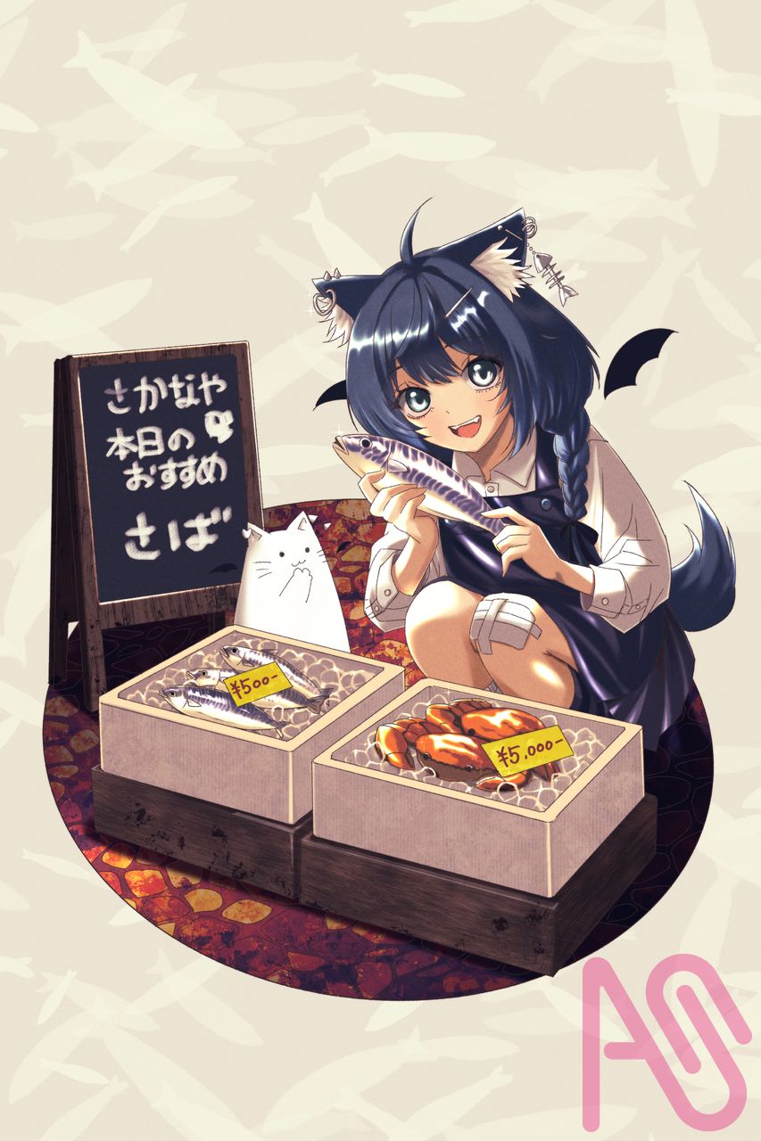 本日のおすすめ Illust of はんりんご girl カニ 代理お借りしました おさかなあーと さかな屋