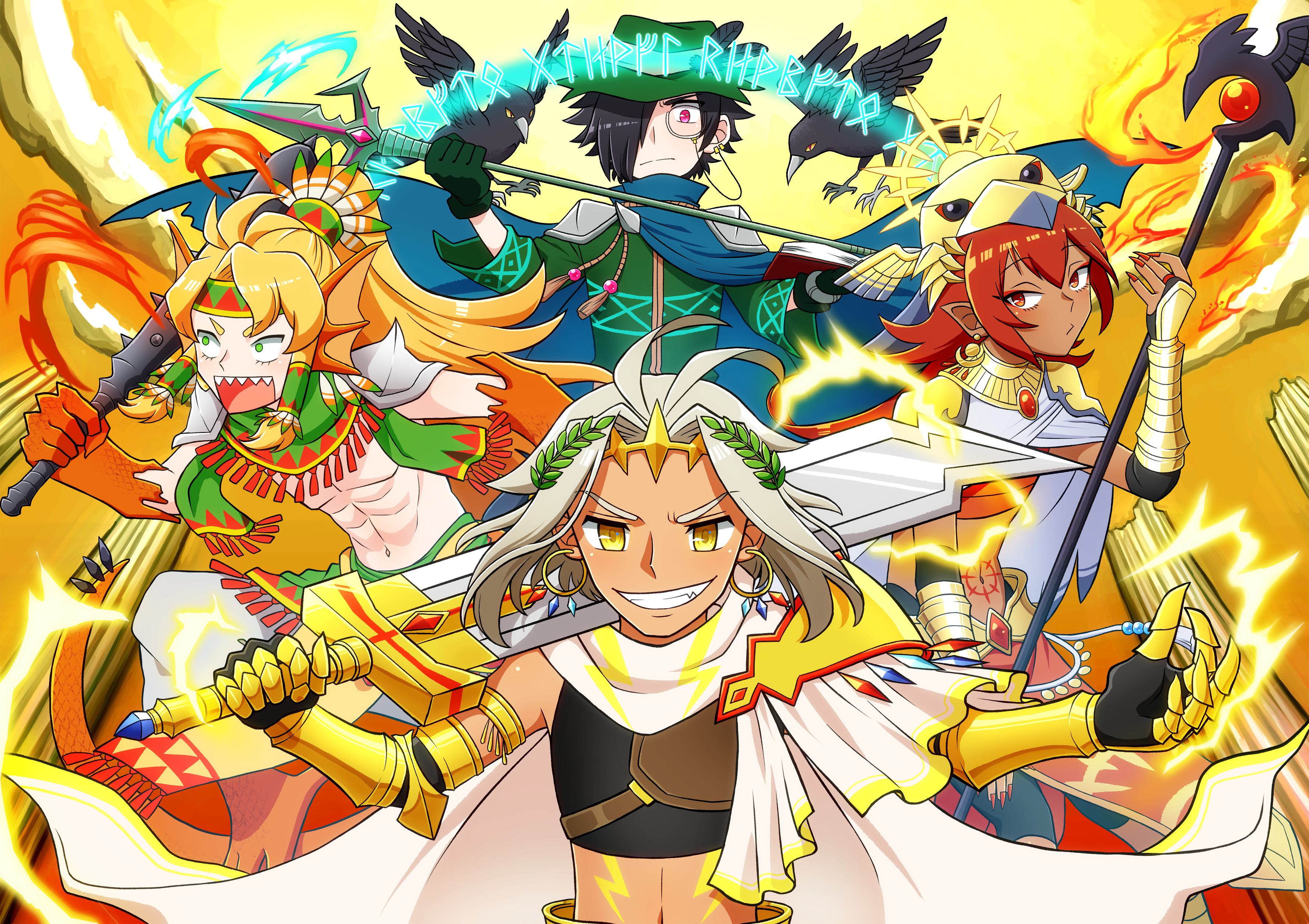 神話大戦 宮月ヒナ お仕事募集中 插畫 Art Street