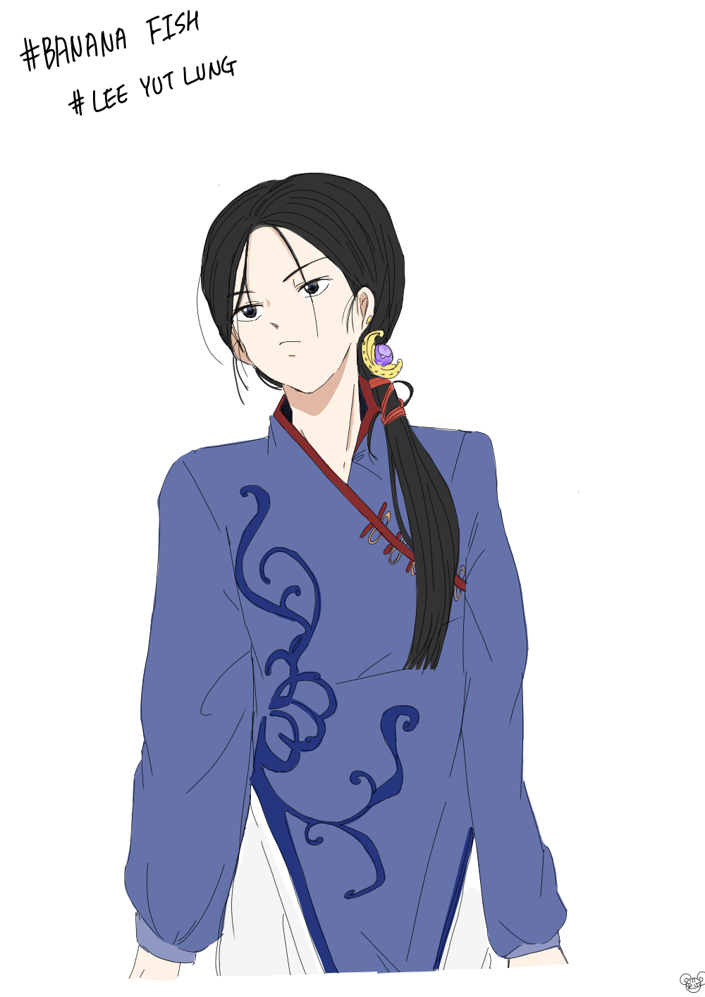 BANANA FISH YUT LUNG Gobuk Illustrations ART street