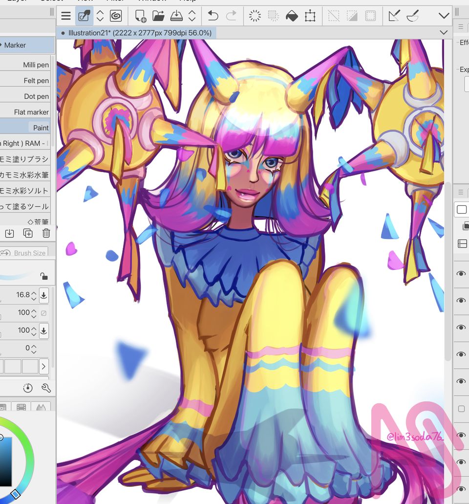 🪅🪅 Illust of Lim3soda76___ fanart illustration Idk skibidi dandysworld