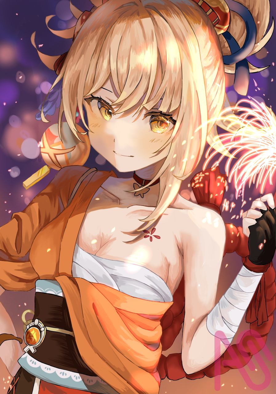 宵宮 Illust of くえ illustration GenshinImpact 宵宮