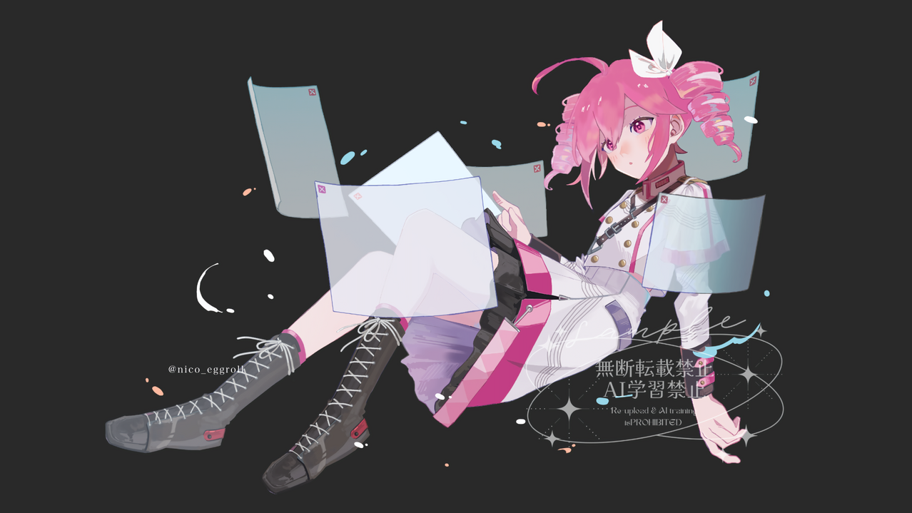 メモリアリセット Illust of eggroll☆ 仕事絵 illustration 重音テト ボカロ曲 ibispaint 依頼絵 重音テトSV