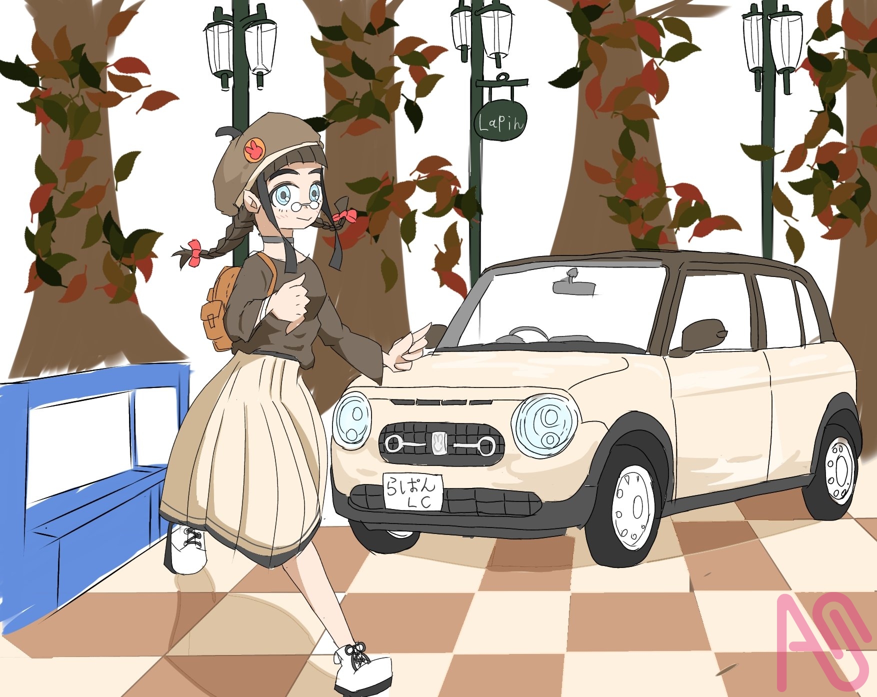 スズキのラパンLCちゃん じゅんのじ - Illustrations ART street