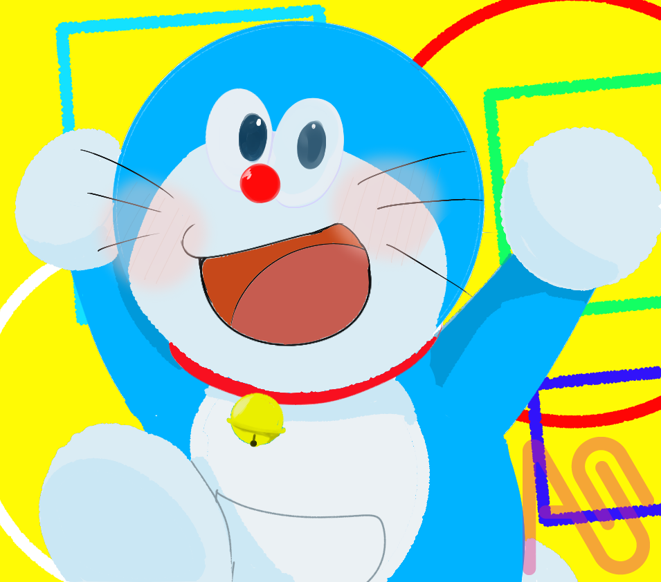 出すの忘れてた⭐ Illust of アサガオ illustration Doraemon icon 代理