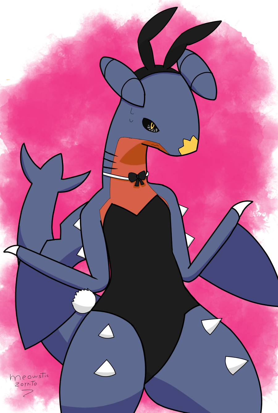 Garchomp bunny suit zorrito legendario - イラスト ART street