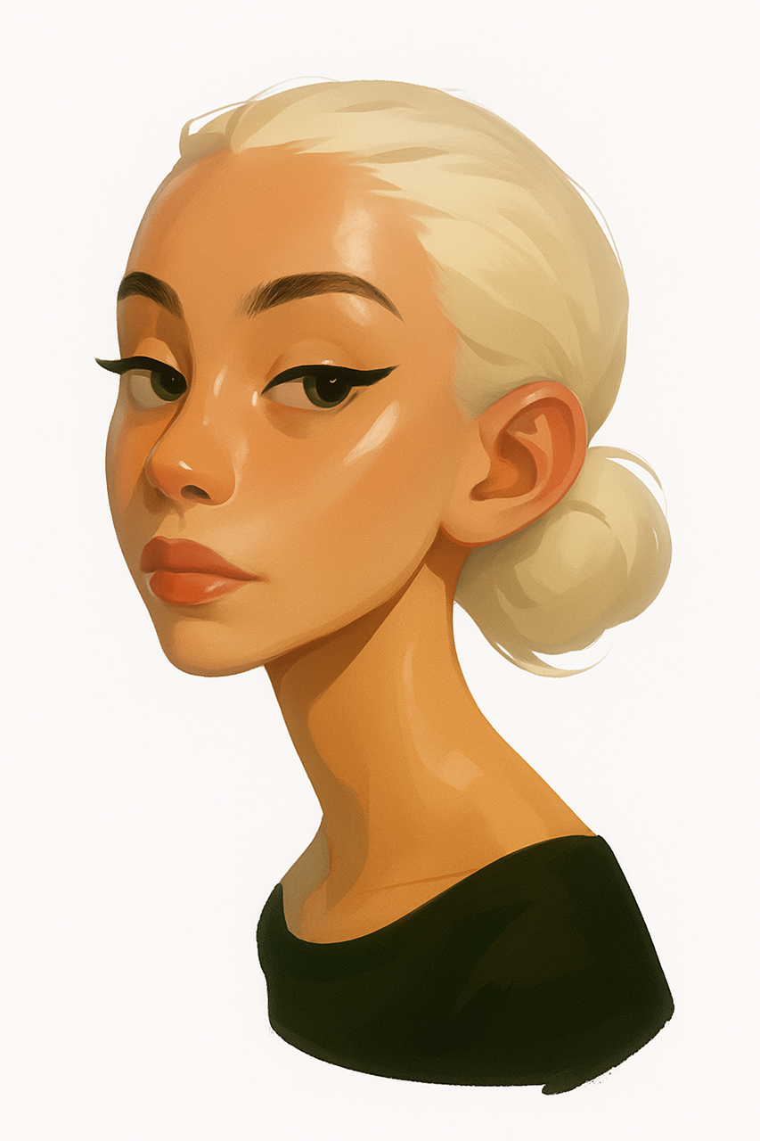 digital art stylized portrait  Illust of Sammy goji painting art medibangpaint digital realism semi potrait illustrationart stylized potraitart